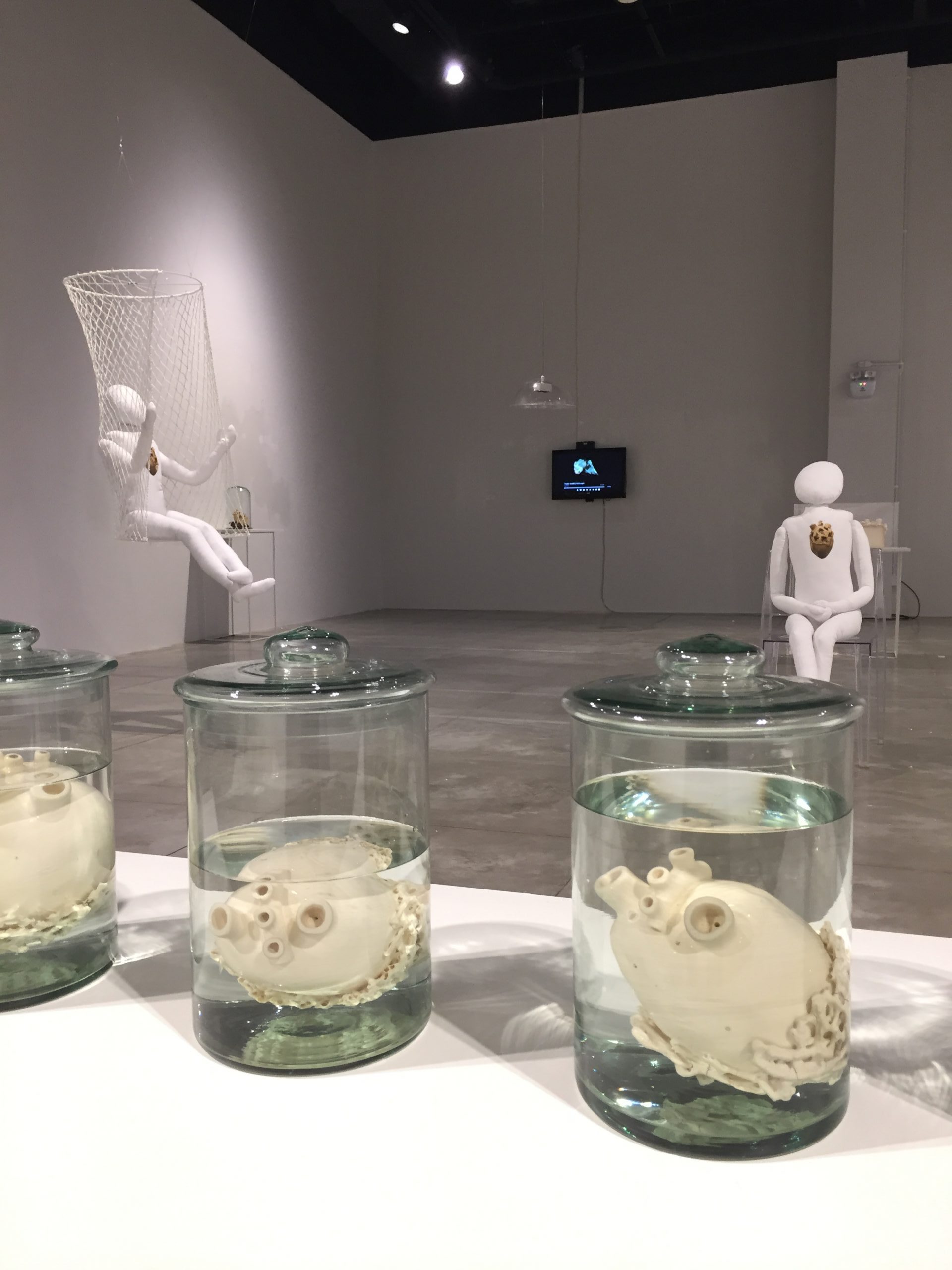 Exposição Íntimo Plural na Galeria do SESC em Itajaí. Registro fornecido pela artista. 