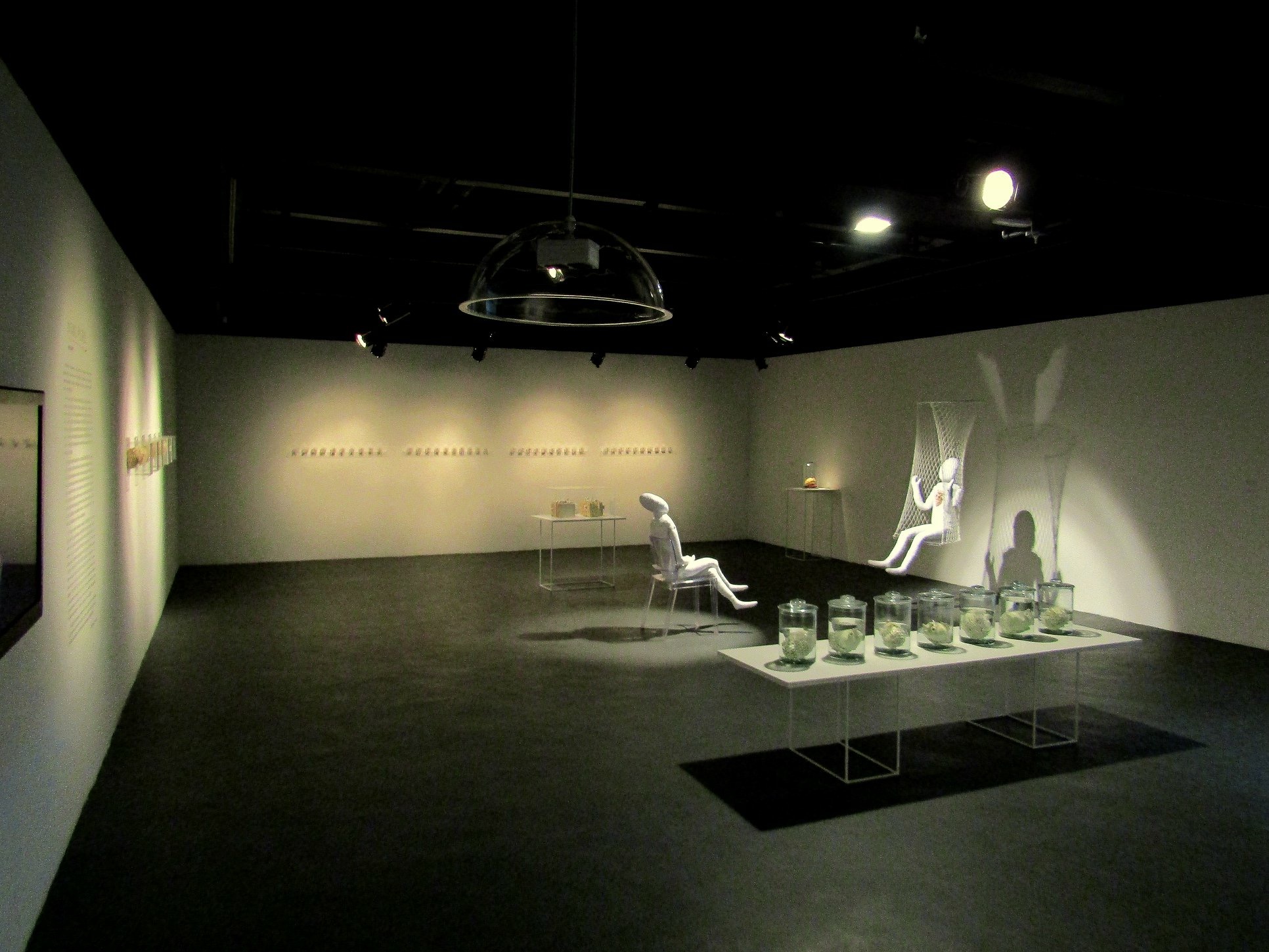 Exposição Íntimo Plural na Galeria do SESC em Joinville. Registro fornecido pela artista. 