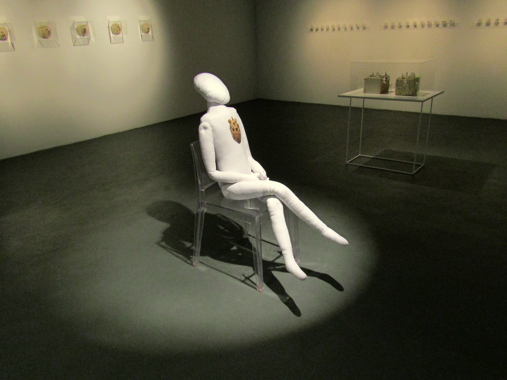 Exposição Íntimo Plural na Galeria do SESC em Joinville. Registro fornecido pela artista. 