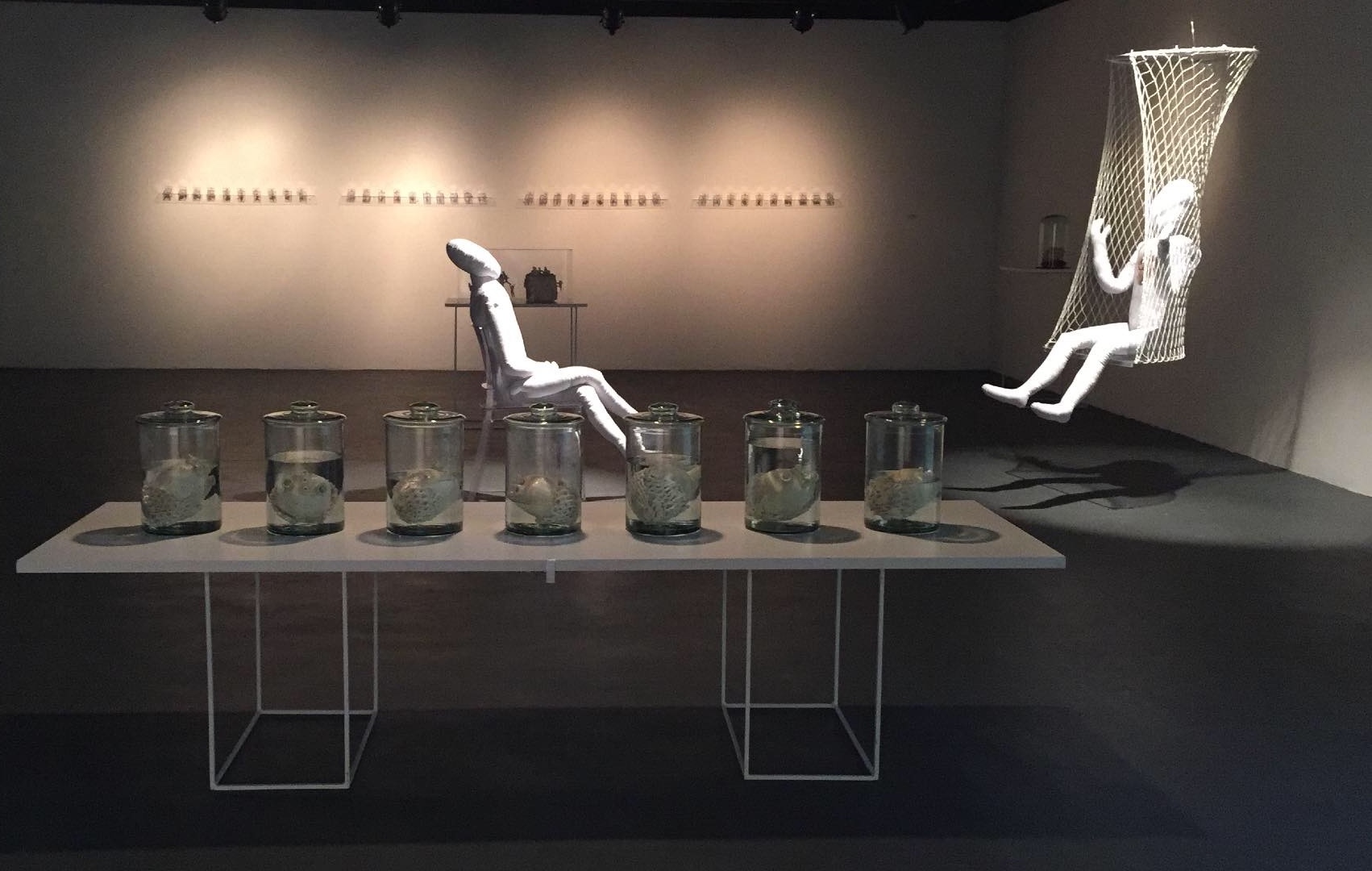 Exposição Íntimo Plural na Galeria do SESC em Joinville. Registro fornecido pela artista. 