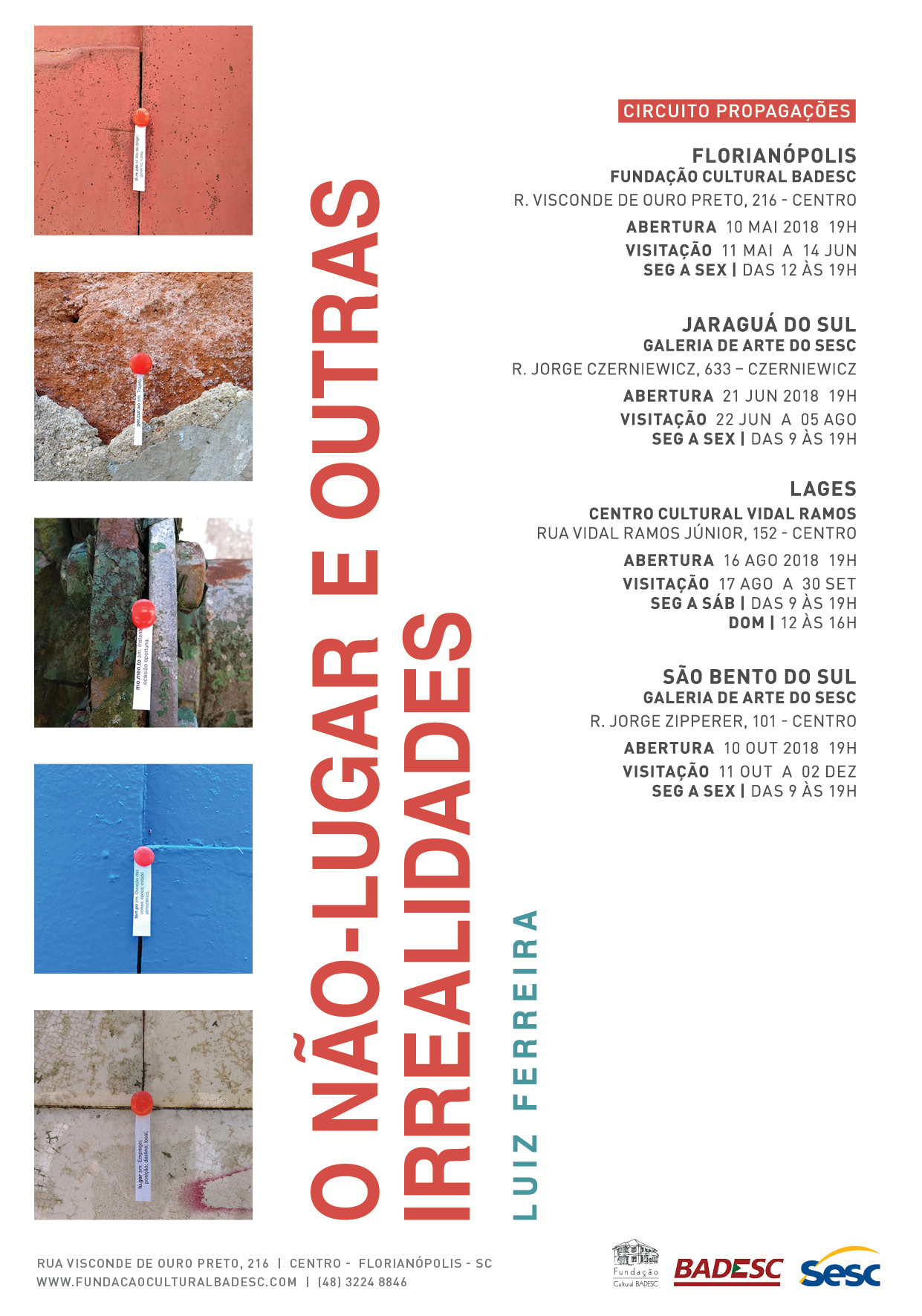 18 05 10 Convite WEB - O não-lugar e outras irrealidades, de Luiz Ferreira