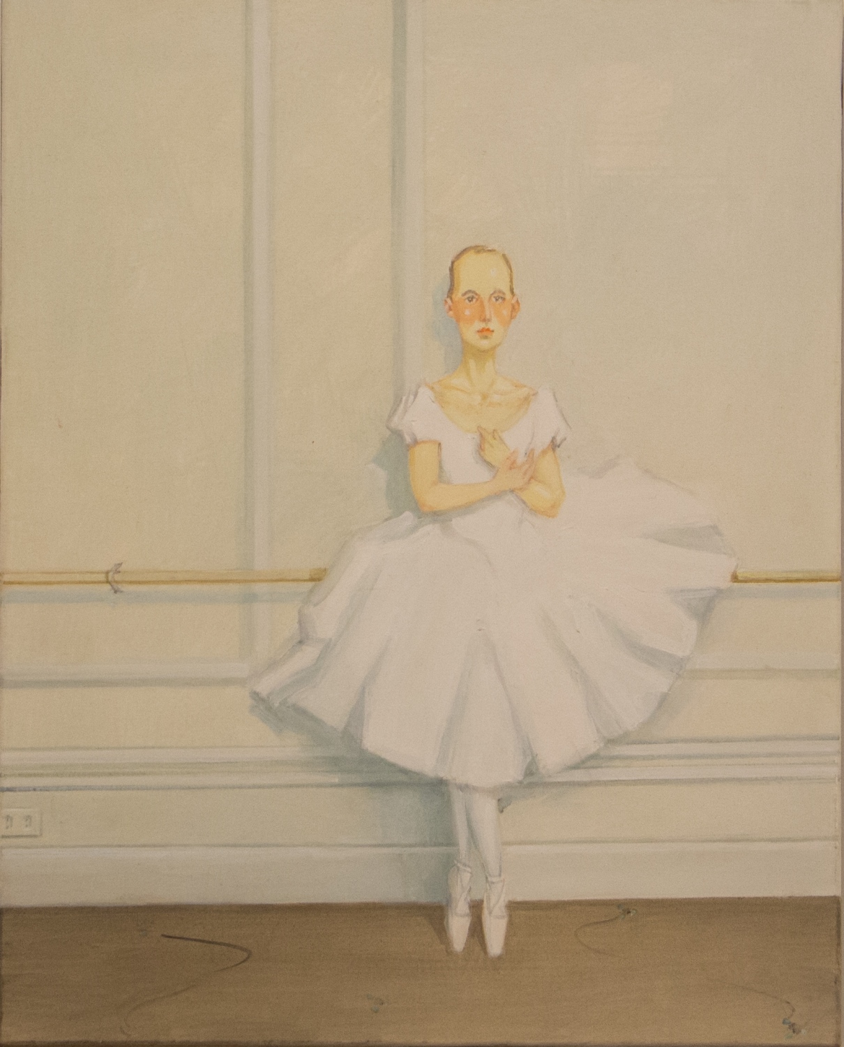 Bailarina, 2012. Óleo sobre tela, coleção particular.