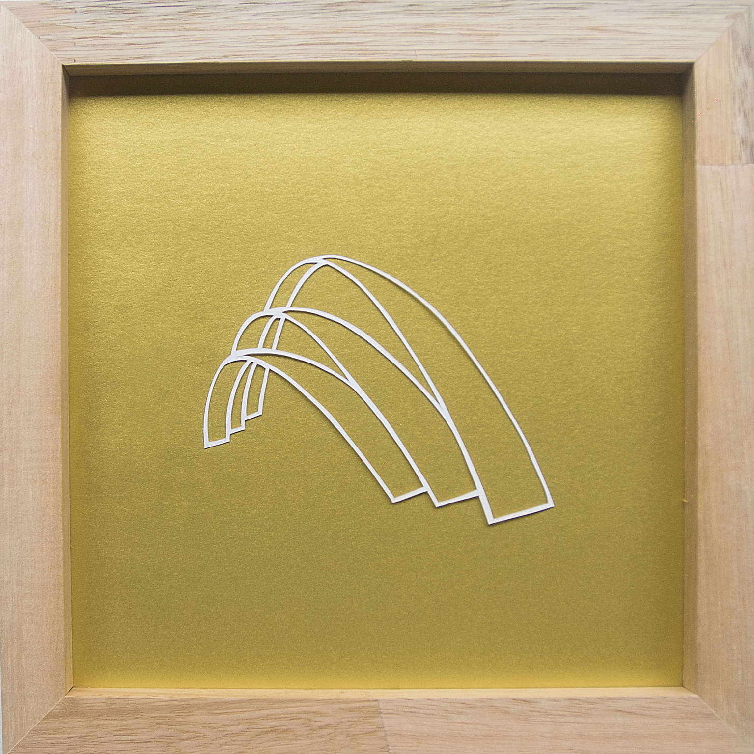 Construções Imagéticas #16, 2017. Recorte manual em papel, 19x19cm.