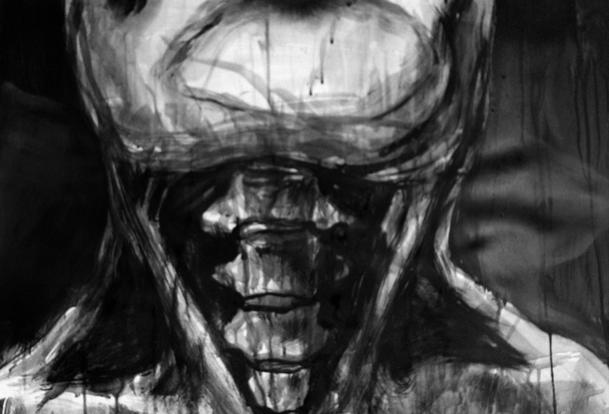 Desenho 6, 2018. Nanquim sobre papel, 96x66cm.