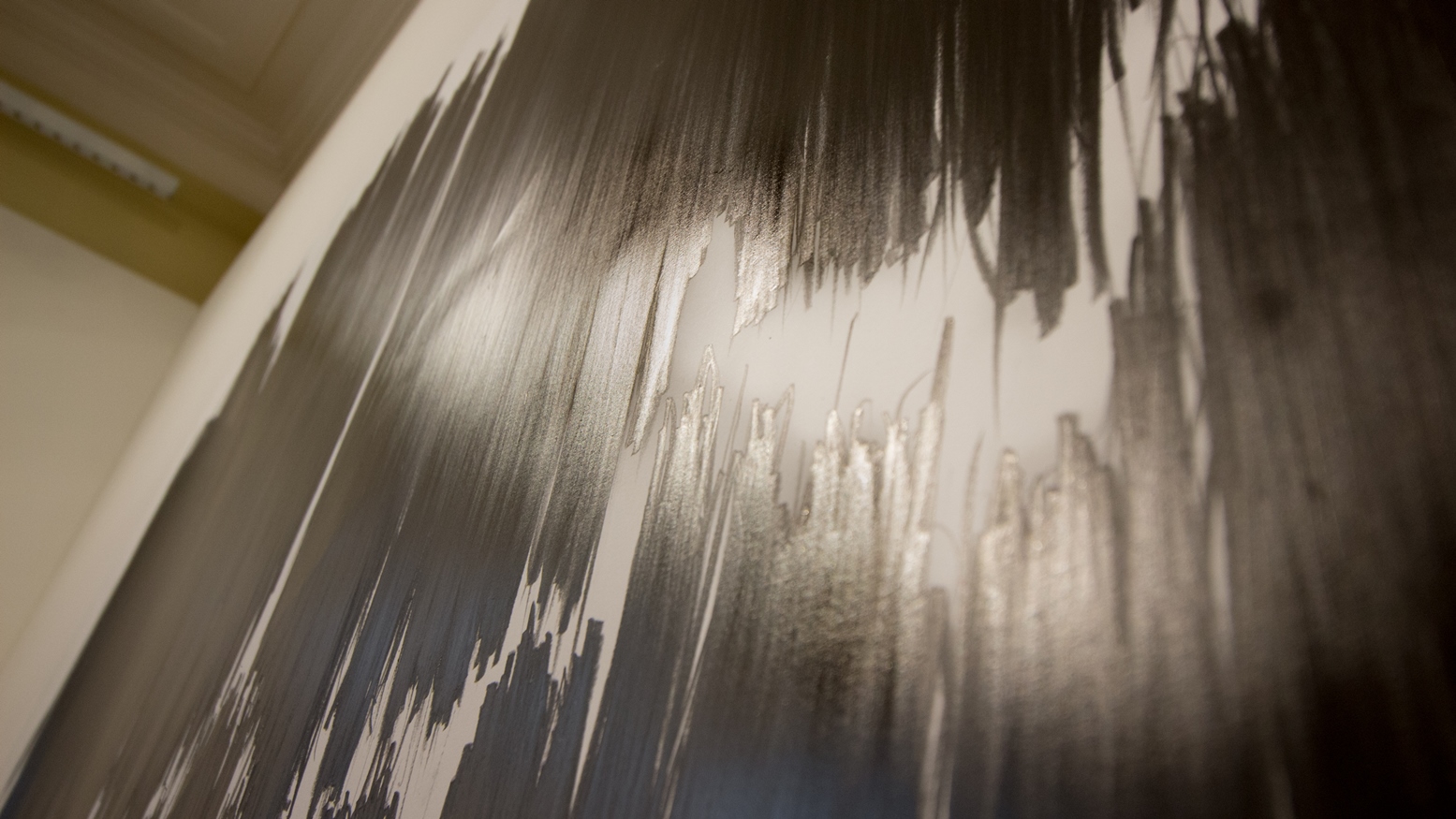 Detalhe de obra da exposição Olhar o desenho, de Flávia Duzzo.