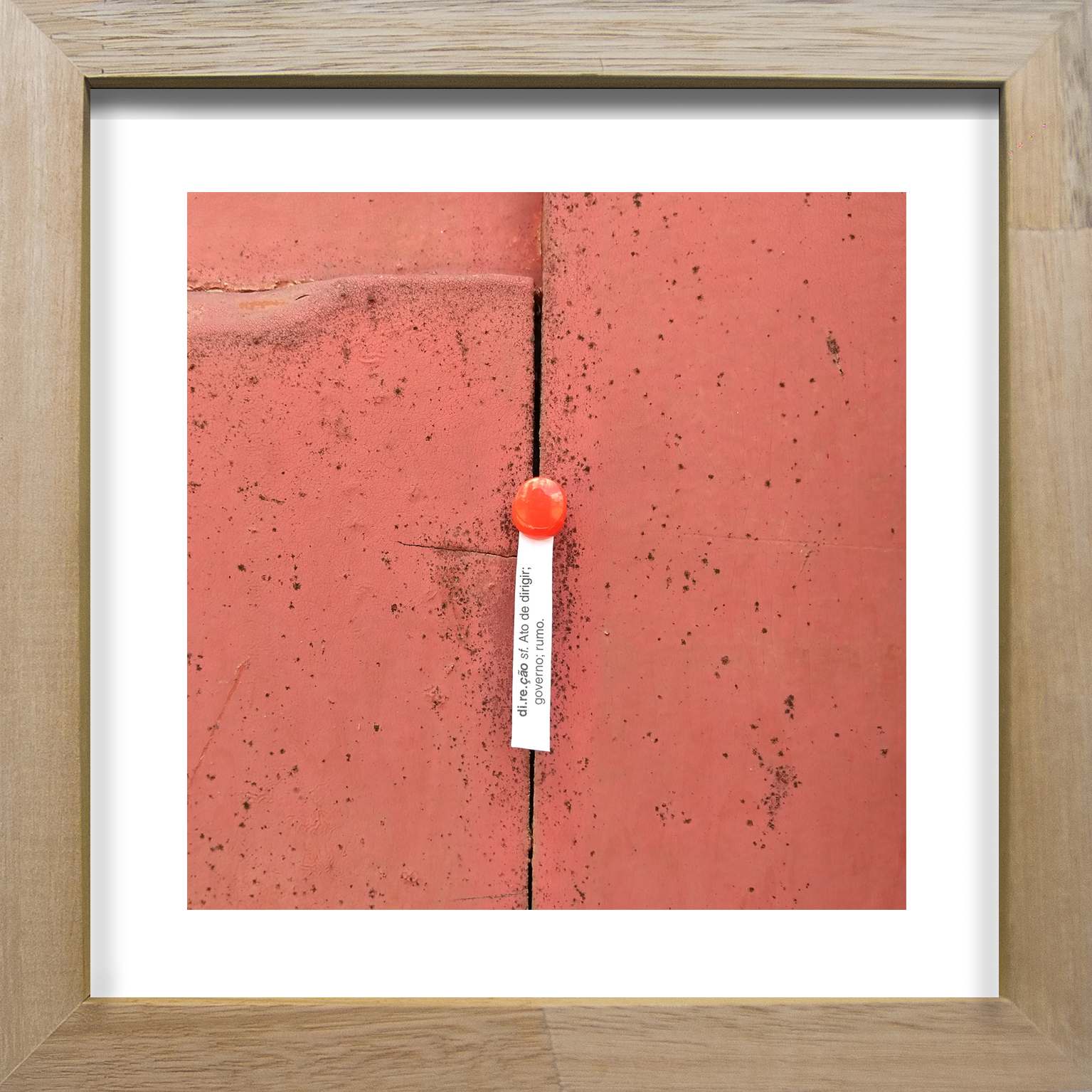 Direção, 2017. Fotografia, 13x13cm.