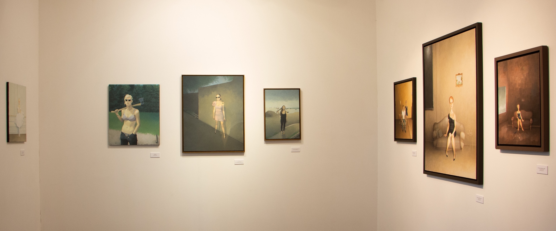 Exposição O tao feminino, de Rodrigo Cunha.