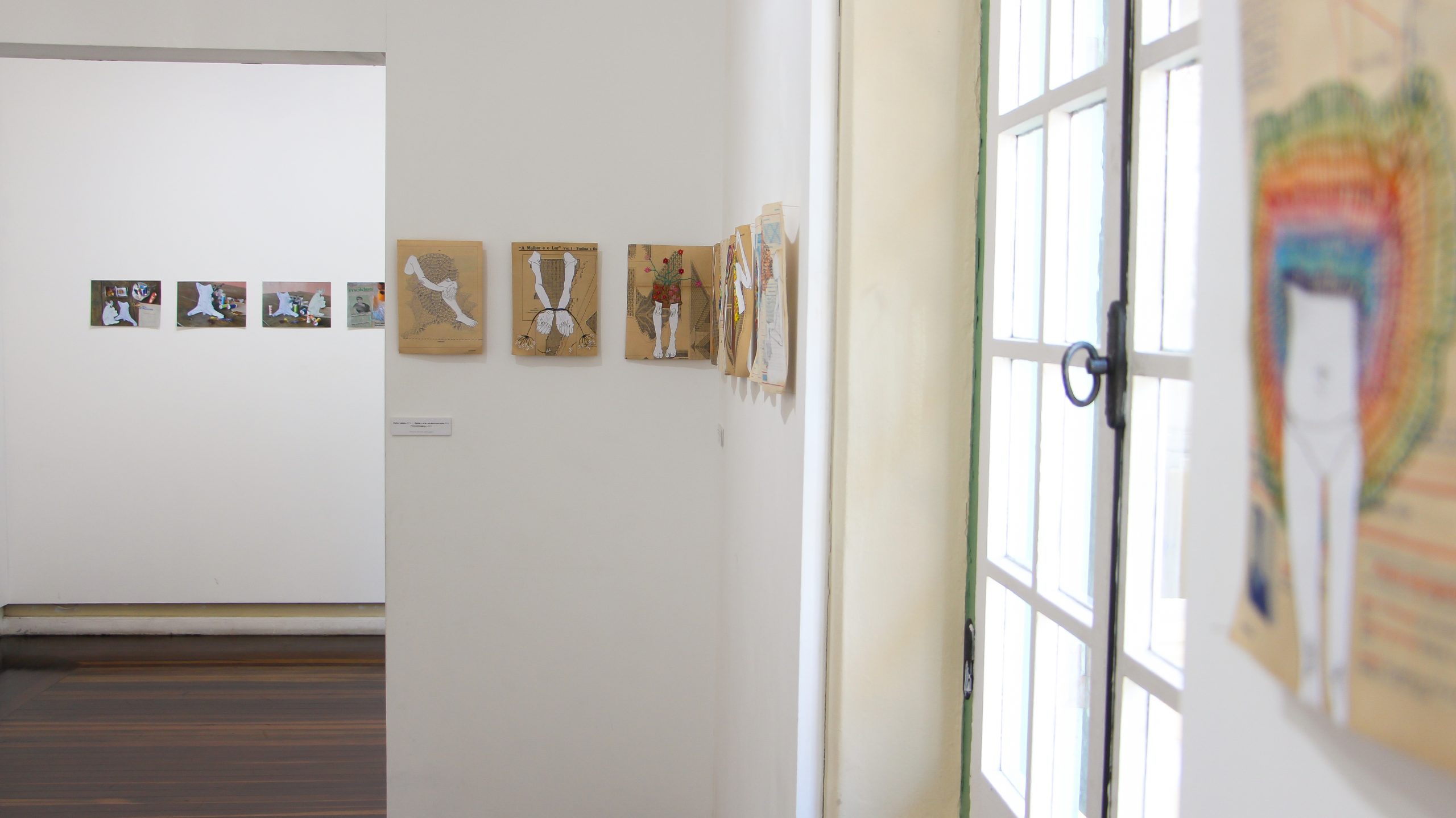 Exposição Linha do Tempo, de Itamara Ribeiro.