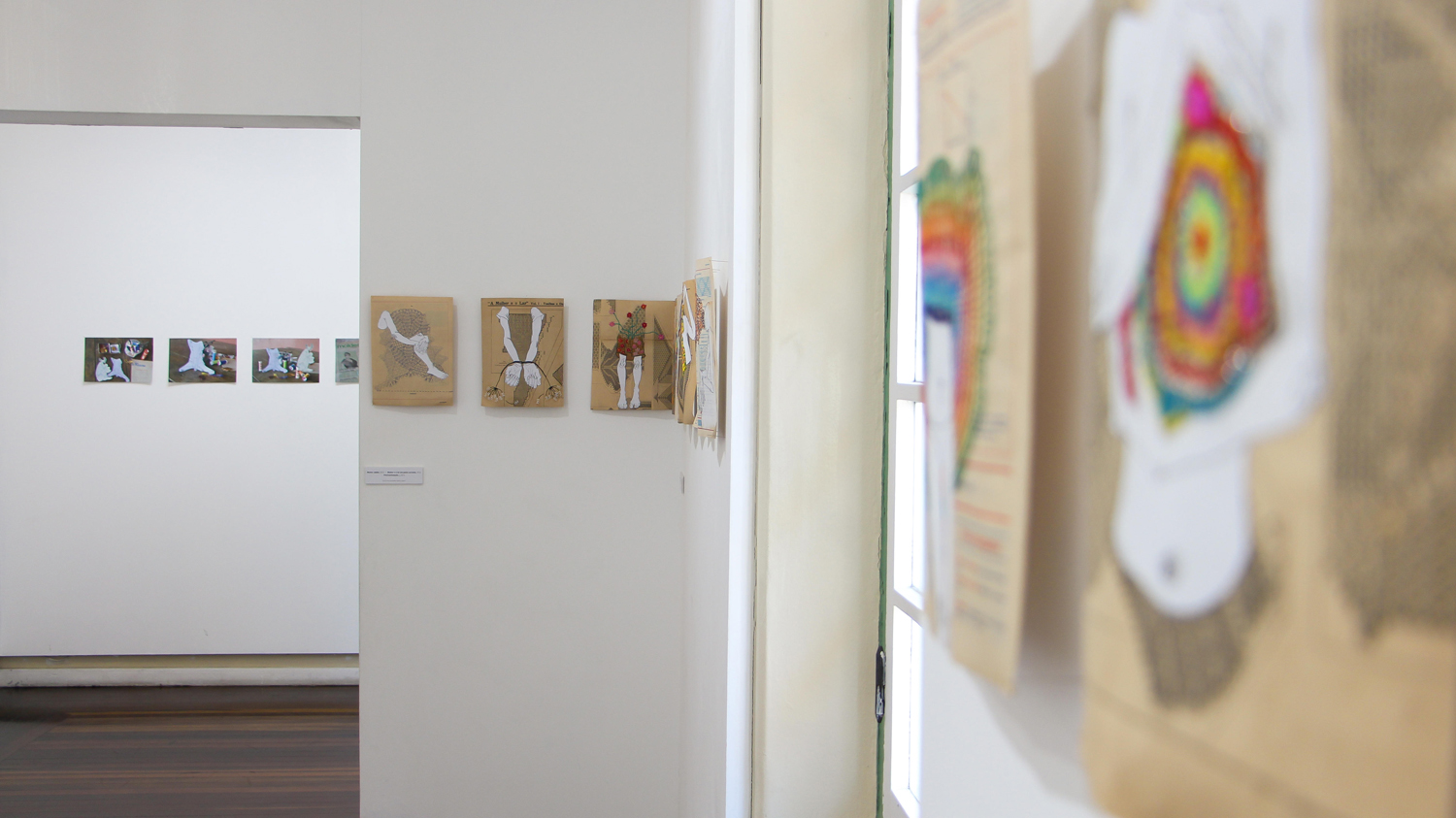 Exposição Linha do Tempo, de Itamara Ribeiro.