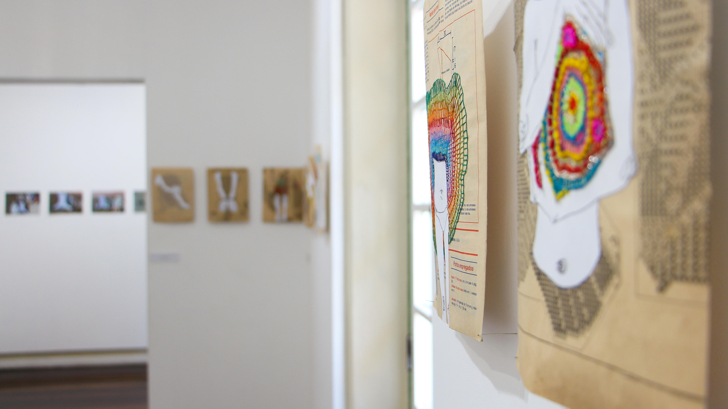 Exposição Linha do Tempo, de Itamara Ribeiro.