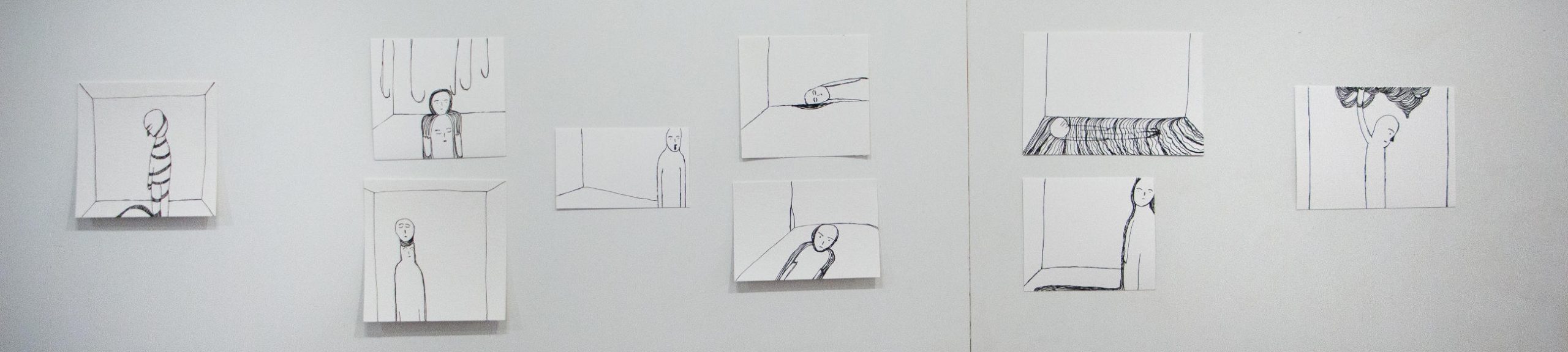 Exposição Nariz de pelo e os ruídos da mariposa na noite tempestuosa, de Luiz Rodolfo Annes. 