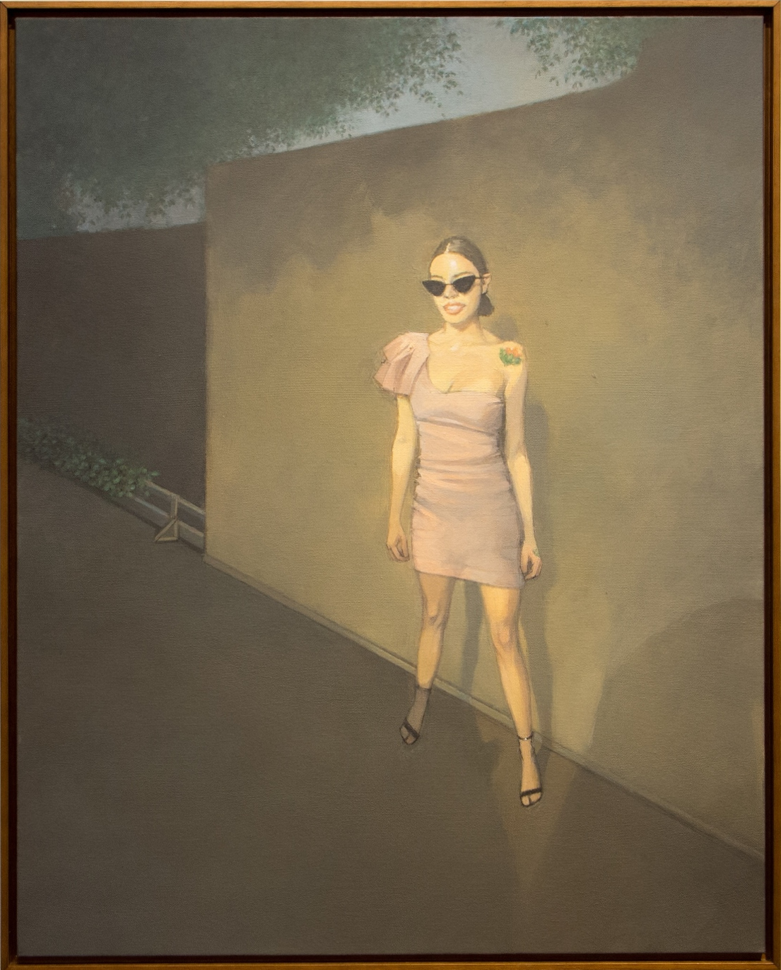 “K”, 2018-2019. Óleo sobre tela, acervo Helena Becke Machado Fretta.