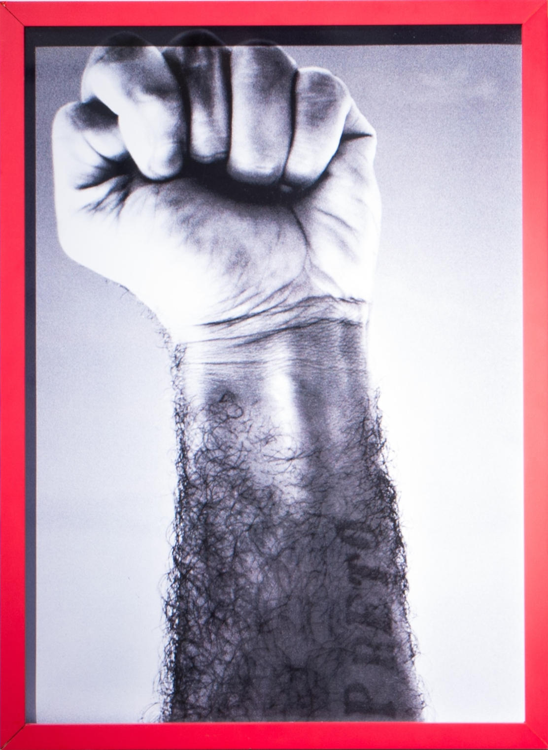 Série Palavras Tomadas, PRETO II, 2018. Fotografia, 1 de 50, 40x30xm.