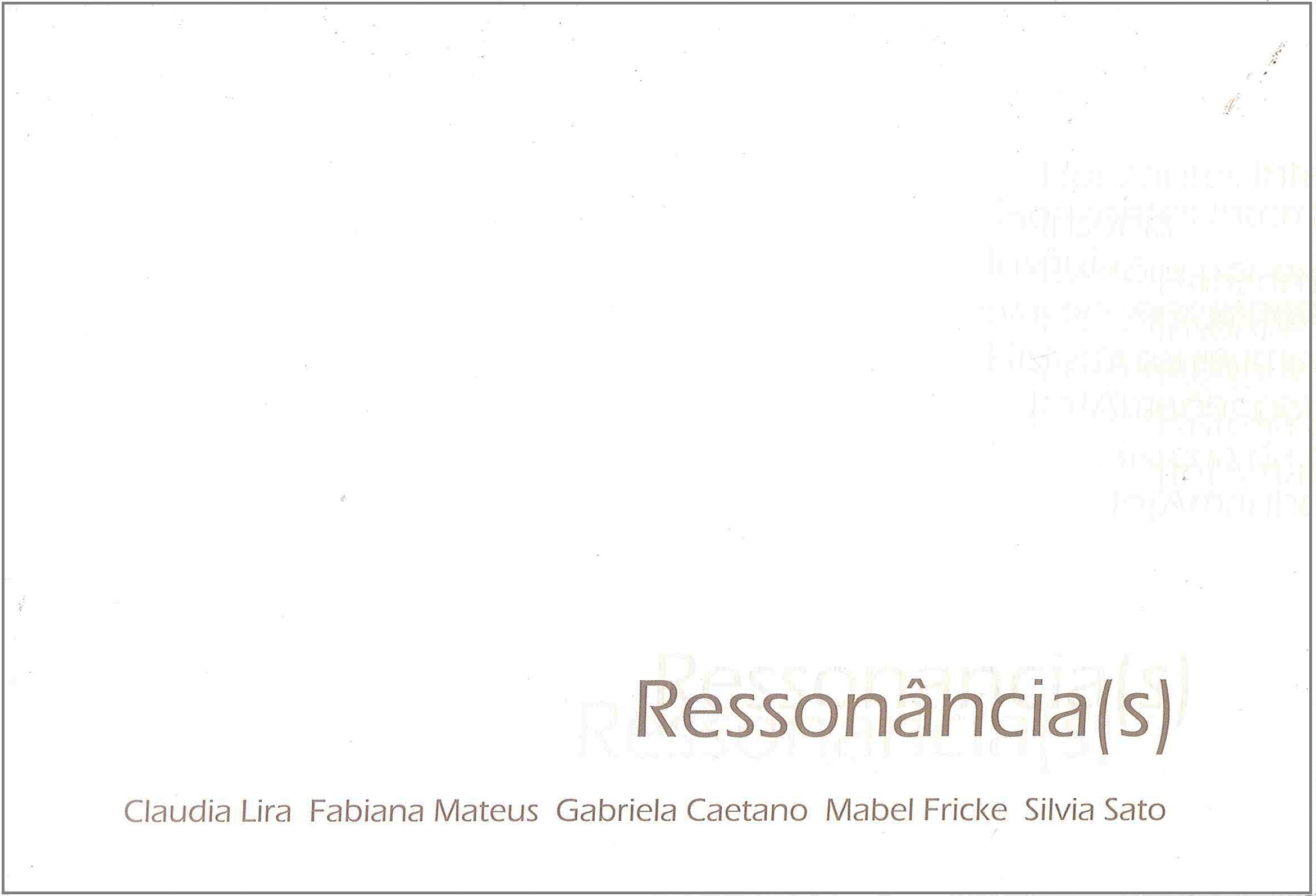 2007 05 02 RESSONÂNCIA(S) pt1