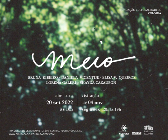 convite exposição Meio